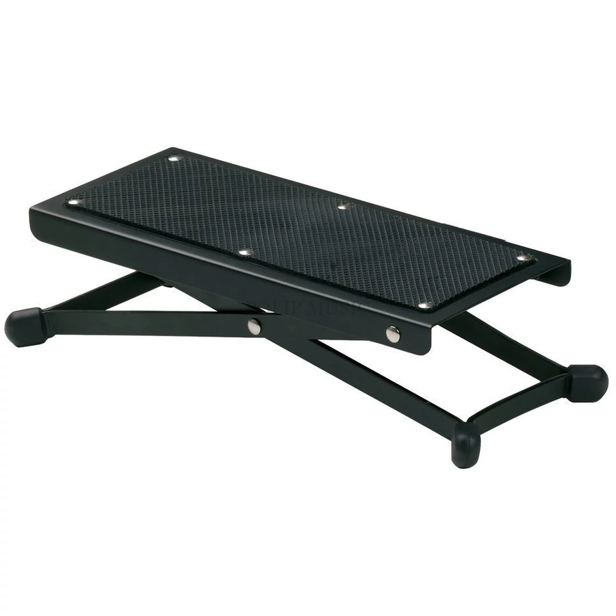 GEWA 536500 FS-10B Foot Rest Black Állítható gitár lábzsámoly