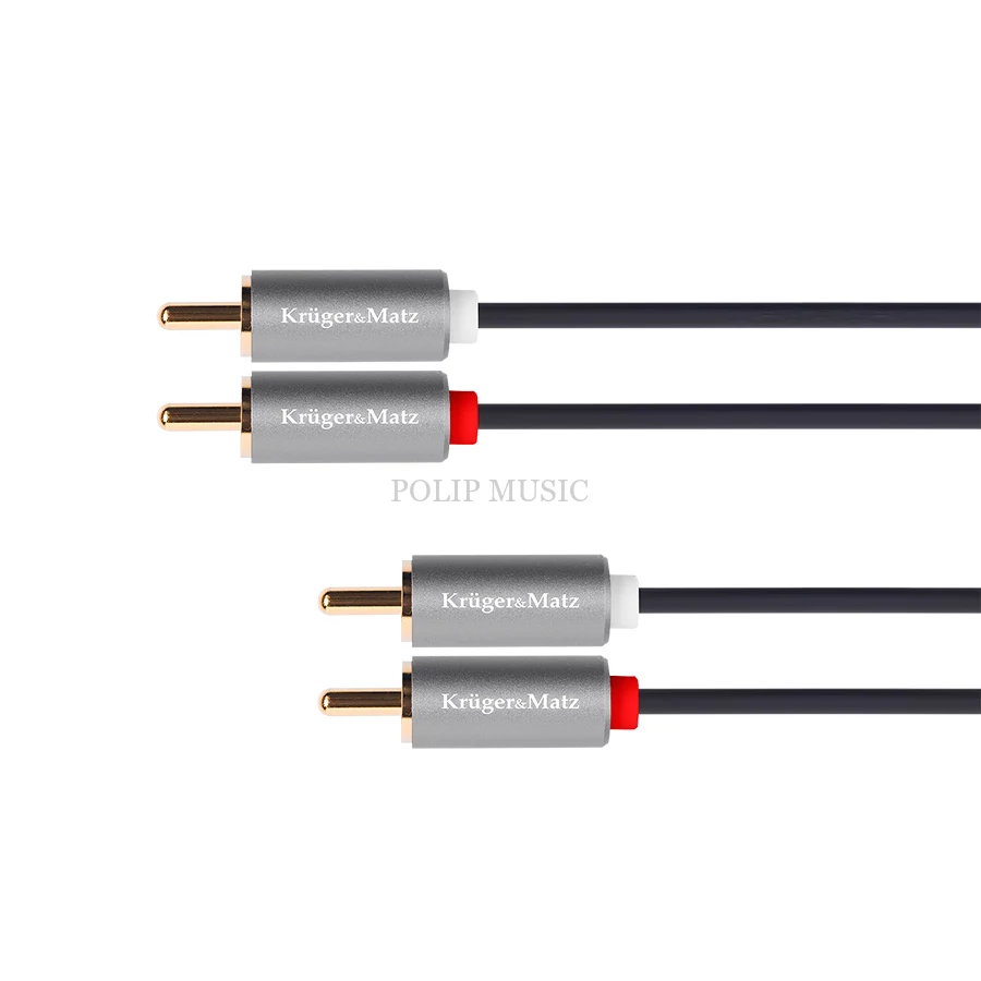 Krüger&Matz KM1210  2RCA - 2RCA kábel 10m