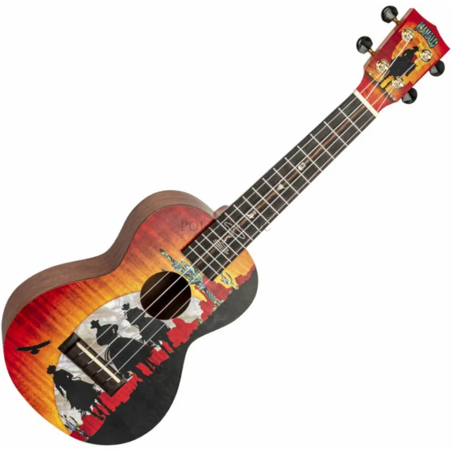 Mahalo MA2WW Artist Elite Series Tokkal Koncert ukulele Wild West