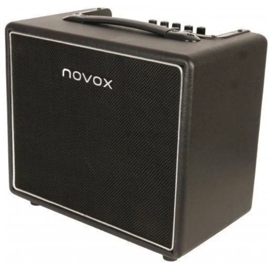 Novox nPLAY Mobil akkumulátoros gitár kombó beépített MP3, USB / SD és Bluetooth vezeték nélküli mikrofonnal