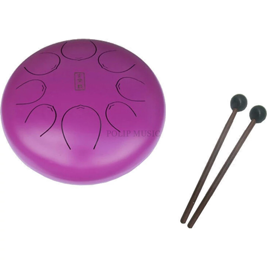 Planet Music XKD8008 Ütõhangszer Stell Tongue Dob 2 pálcával 20cm Handpan