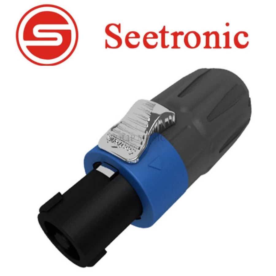 Seetronic SL4FX-N Speakon lengő dugó, 4 pólusú