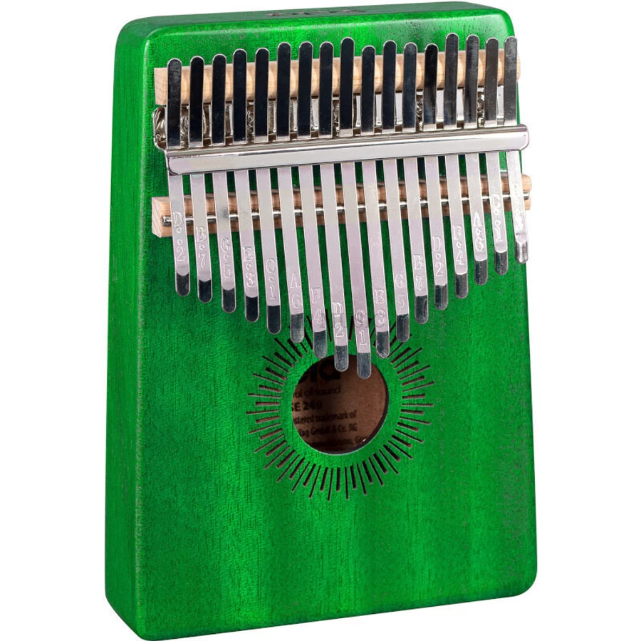 Sela SE 248 Mahogany 17 kalimba Zöld