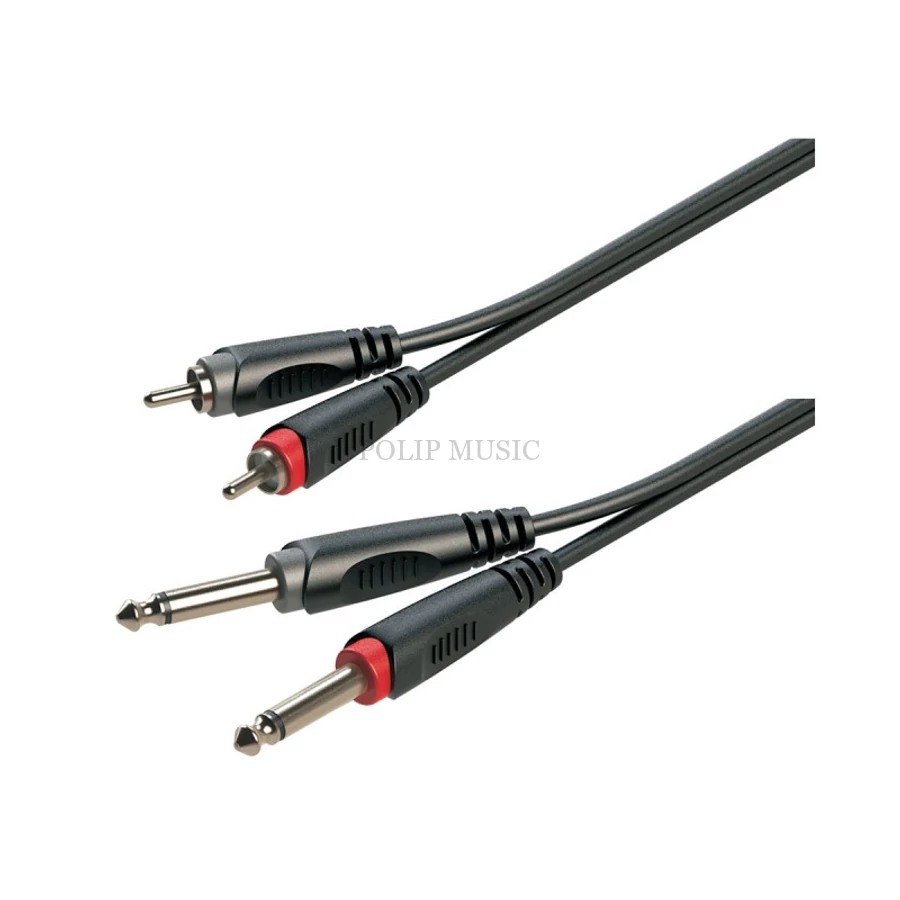 Soundsation JJRR-30BK Jack-Jack RCA-RCA kábel 3m