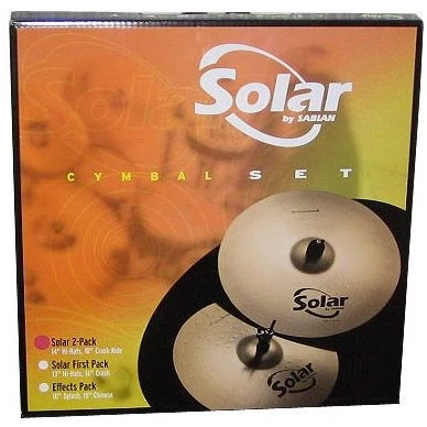 Sabian Solar 2-PACK cintányér kis szett