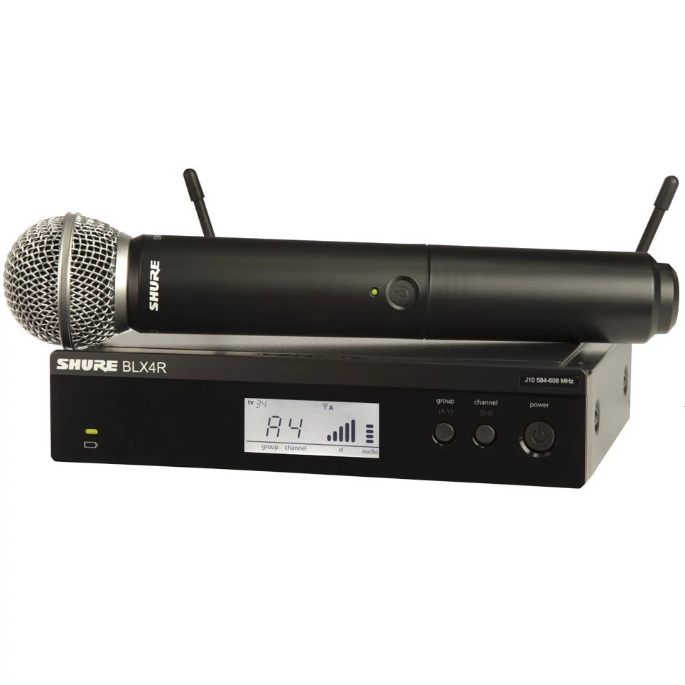 Shure BLX24RE/PG58-H8E vezeték nélküli mikrofon szett