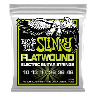 Ernie Ball FLATWOUND REGULAR SLINKY 10-46 elektromos gitárhúr szett