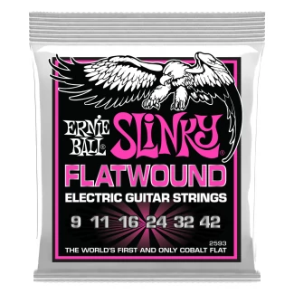 Ernie Ball FLATWOUND SUPER SLINKY 09-42 elektromos gitárhúr