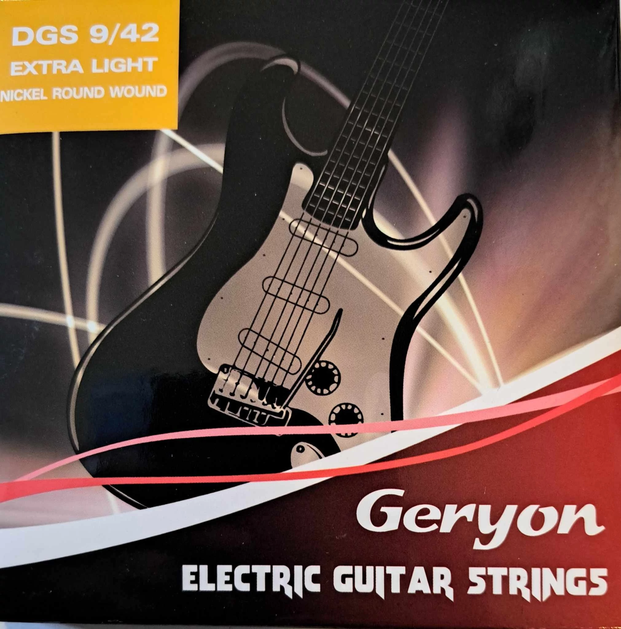 Geryon DGS 9/42 Extra Light 009-042 Nickel Round Wound elektromos gitárhúr szett