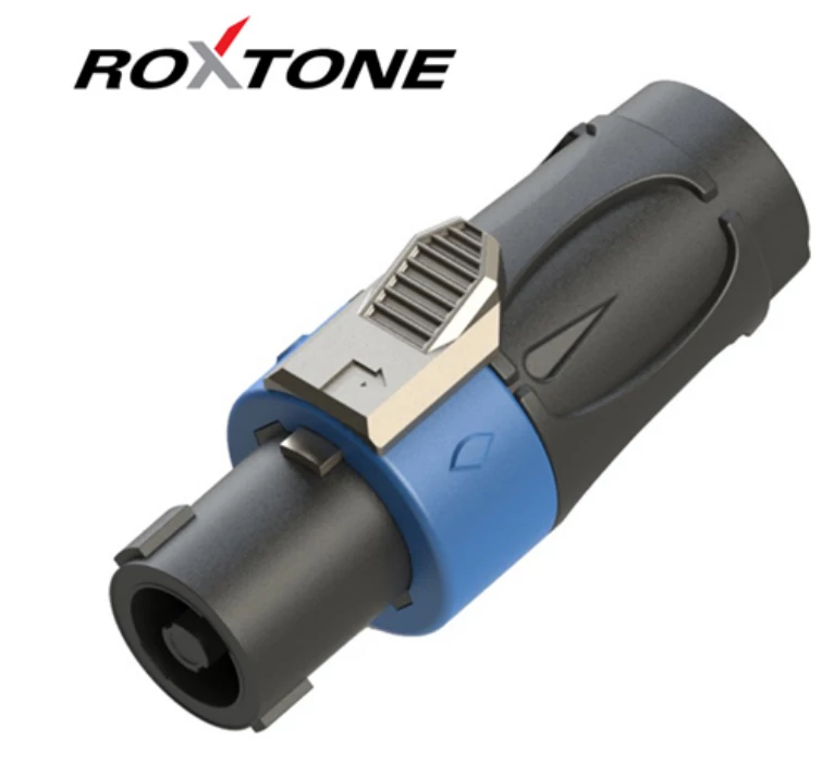 Roxtone RS4F-N Speakon lengő dugó, 4 pólusú