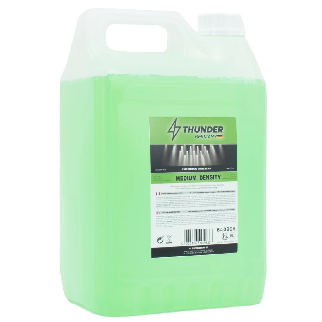 Thunder SD-50 füstfolyadék MEDIUM normál sűrűség (5 liter)