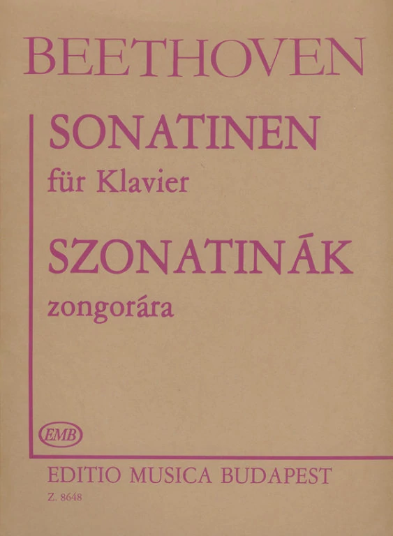 Solymos Péter Beethoven, Ludwig van  Szonatinák