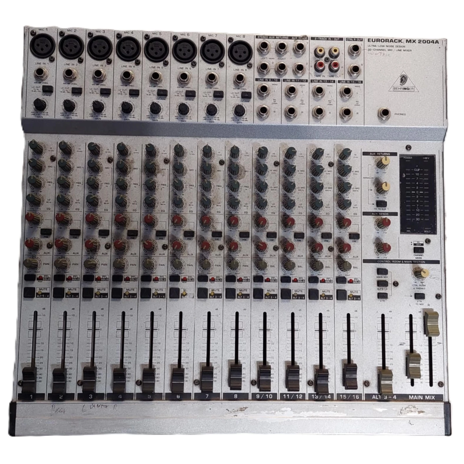 Behringer EURORACK MX2004A keverő (Használt cikk)
