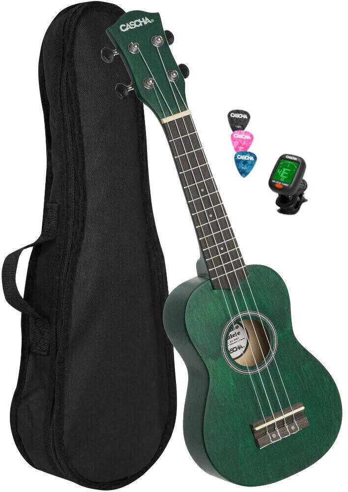 Cascha HH3972 EN szoprán ukulele szett