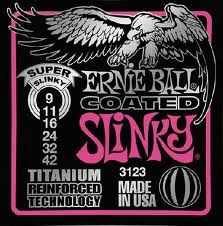 Ernie Ball 3123 Titanium RPS Super Light 009-042 elektromos gitárhúr szett