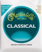 Martin Classical M260 Normal Tension 028-043 klasszikus gitárhúr szett