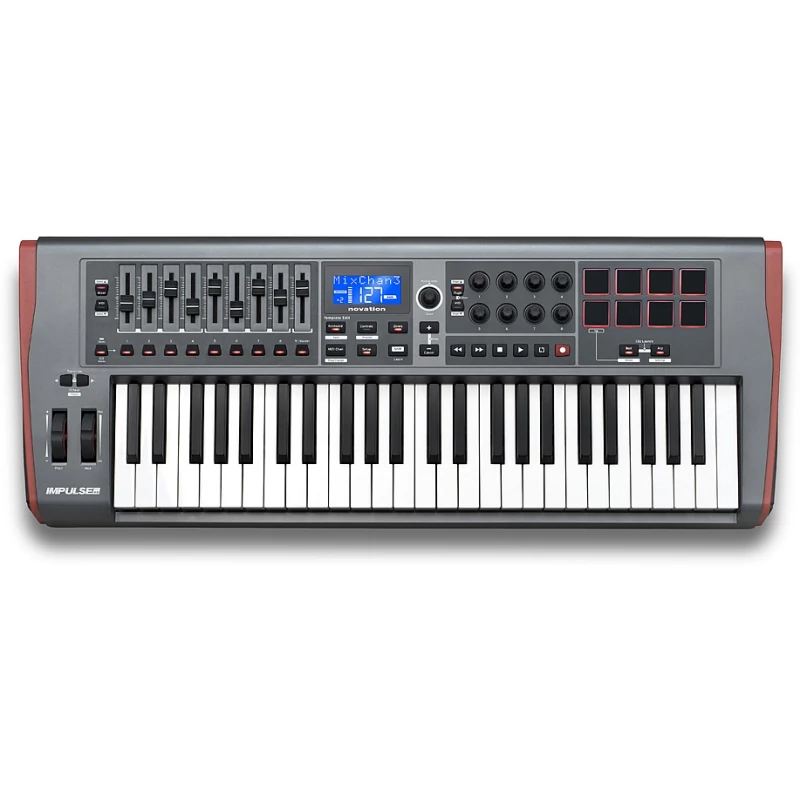 Novation Impulse 49 USB MIDI kontroller billentyűzet