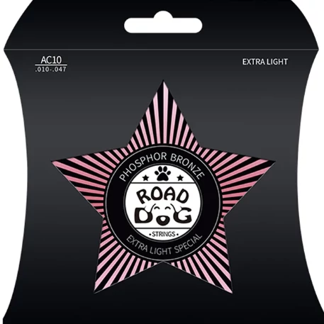 Road Dog AC10 Extra Light 010 - 047 akusztikus gitárhúr szett