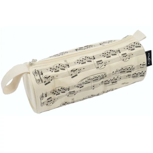Krém színű ''Be original'' AGP1044 tolltartó 23×8,5×8,5 cm Zenei ajándéktárgy