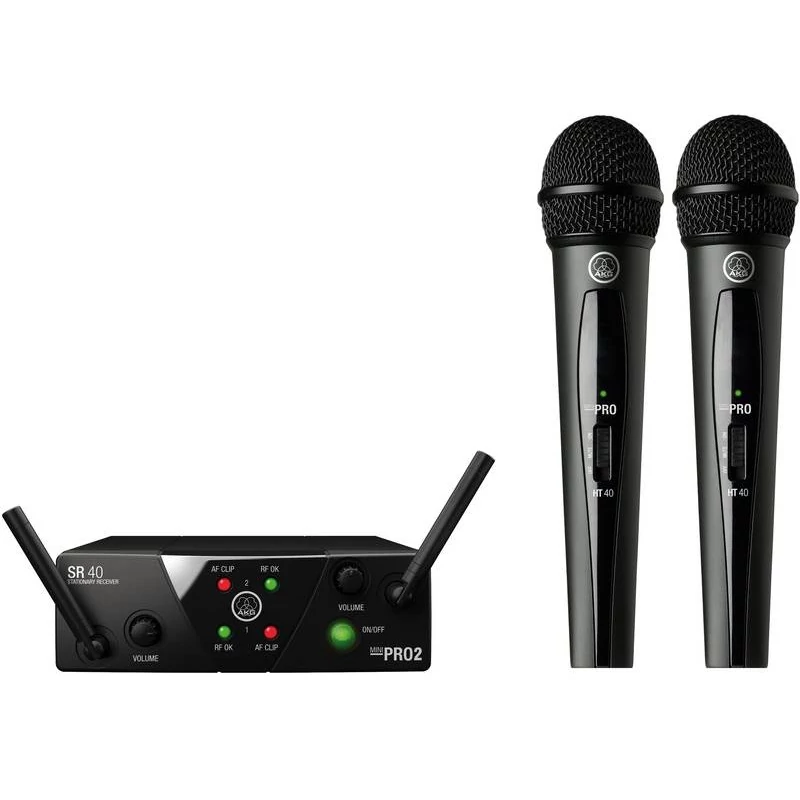 AKG WMS-40 mini2-vocal dupla vezetéknélküli mikrofon szett