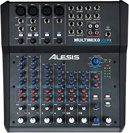 Alesis Multimix 8 USB FX keverő