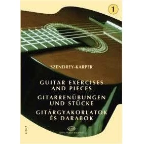Szendrey-Karper Gitárgyakorlatok és darabok 1