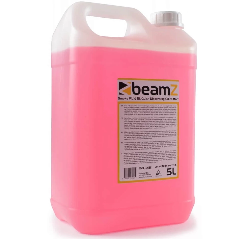 BeamZ CO2 effekt gyors elillanású  (5 liter) füstfolyadék