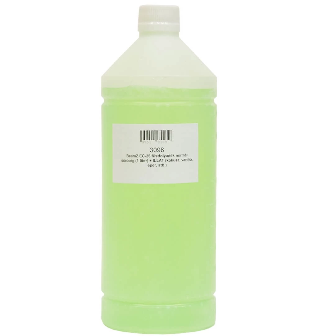 BeamZ FSMF-1E-G füstfolyadék ECO sűrűség, zöld (1 liter)