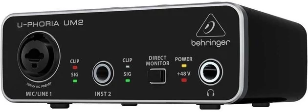 Behringer UM2 U-Phoria hangkártya