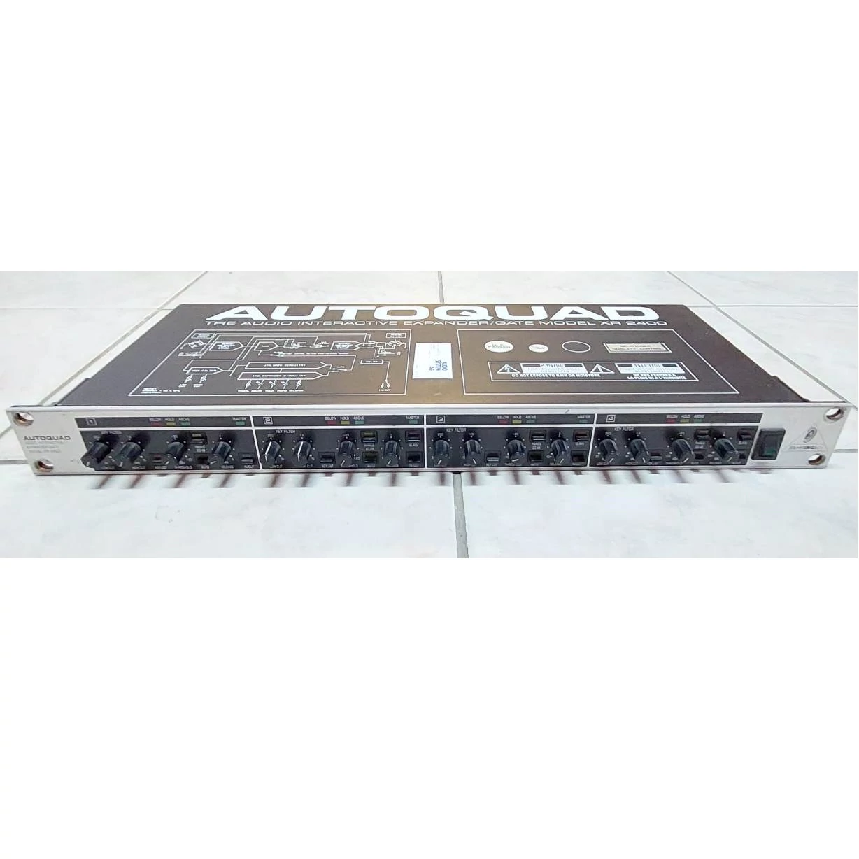 Behringer XR-2400 AUTOQUAD univerzális dinamikus processzor (Használt cikk)