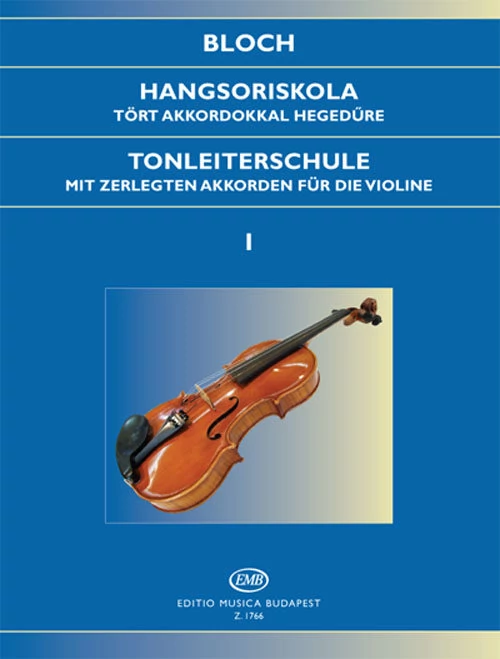 Bloch József Hangsoriskola 1 tört akkordokkal Op. 5