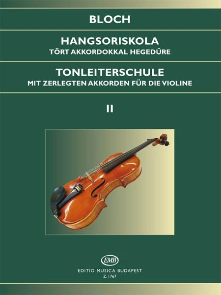 Bloch József Hangsoriskola 2 tört akkordokkal Op. 5