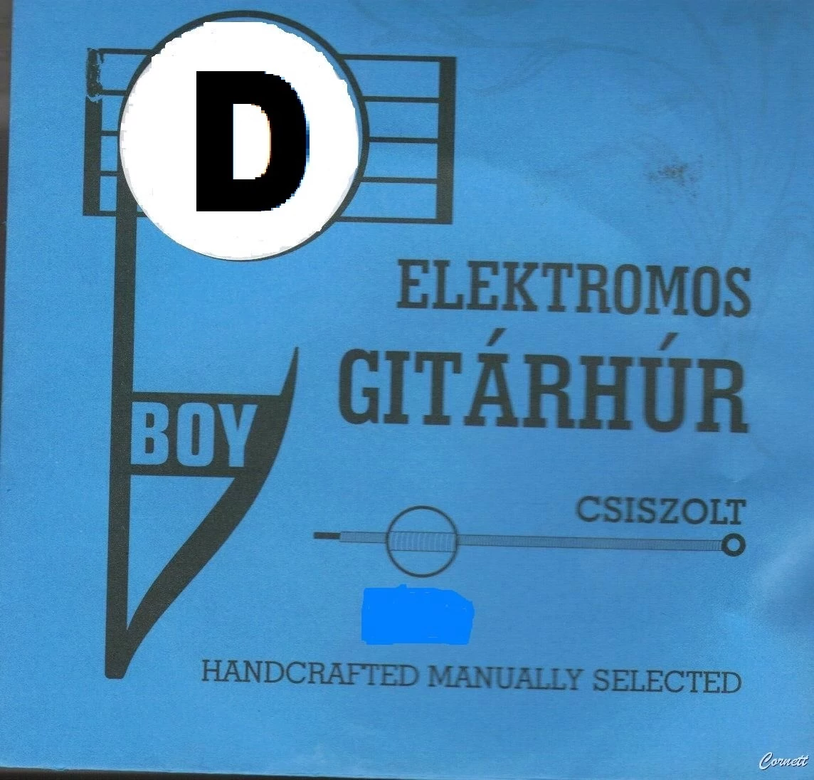 Boy D különálló elektromos gitárhúr