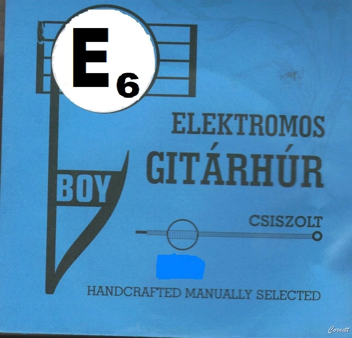 Boy E6 különálló elektromos gitárhúr