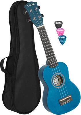 Cascha HH3962 szoprán ukulele szett