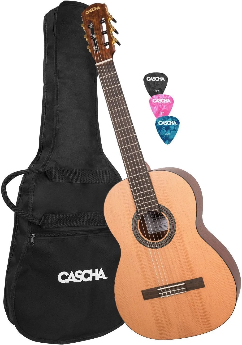 Cascha HH 2078 Classical Guitar 4/4 Set