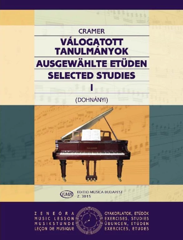 Cramer, Dohnányi Ernő Johann Baptist: Válogatott tanulmányok 1