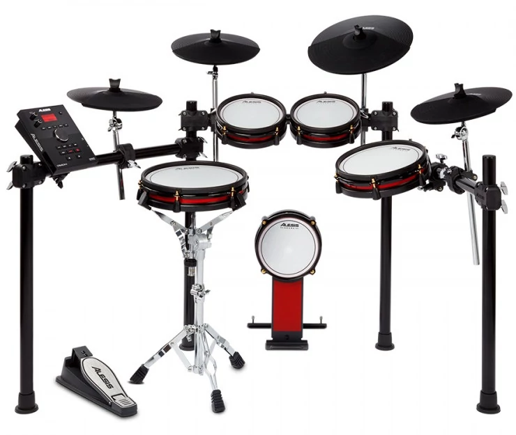 Alesis Crimson II Kit SE Kilenc részes prémium elektronikus dobszett hálóbőrös 