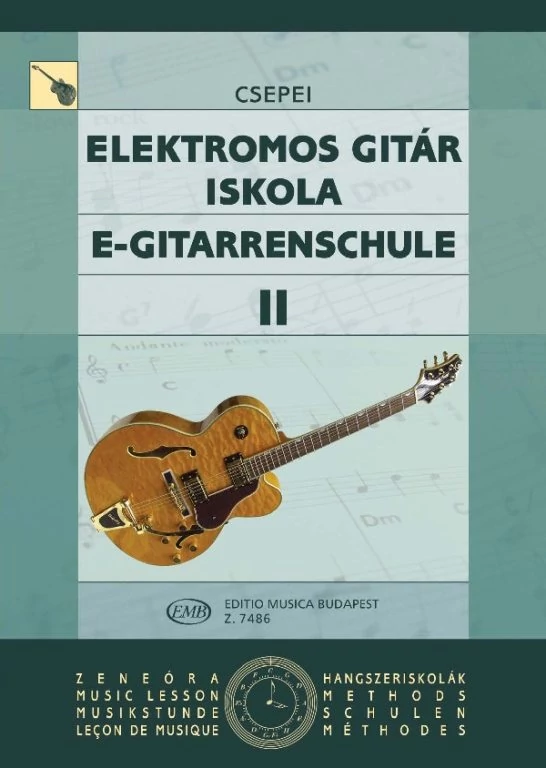 Csepei Tibor  Elektromos gitár iskola 2