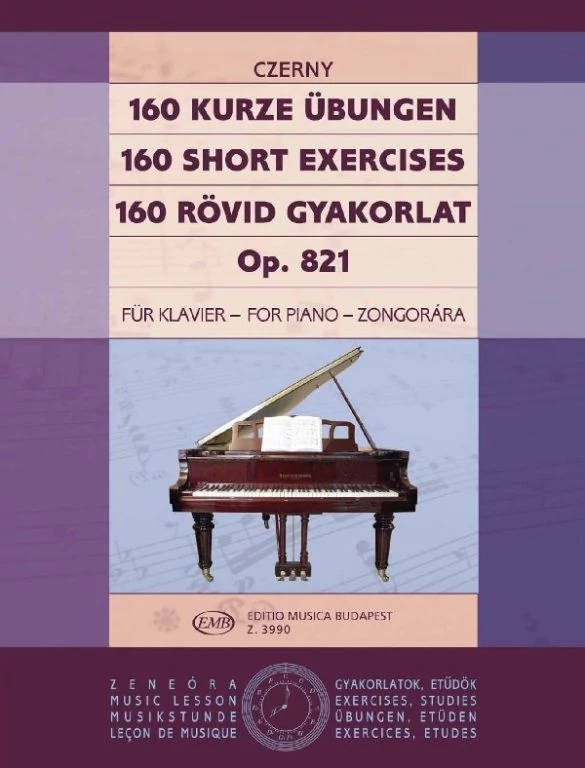 Czerny, Carl 160 rövid gyakorlat