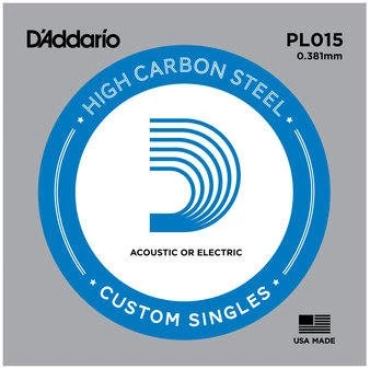 D'addario PL015 különálló elektromos - akusztikus gitárhúr