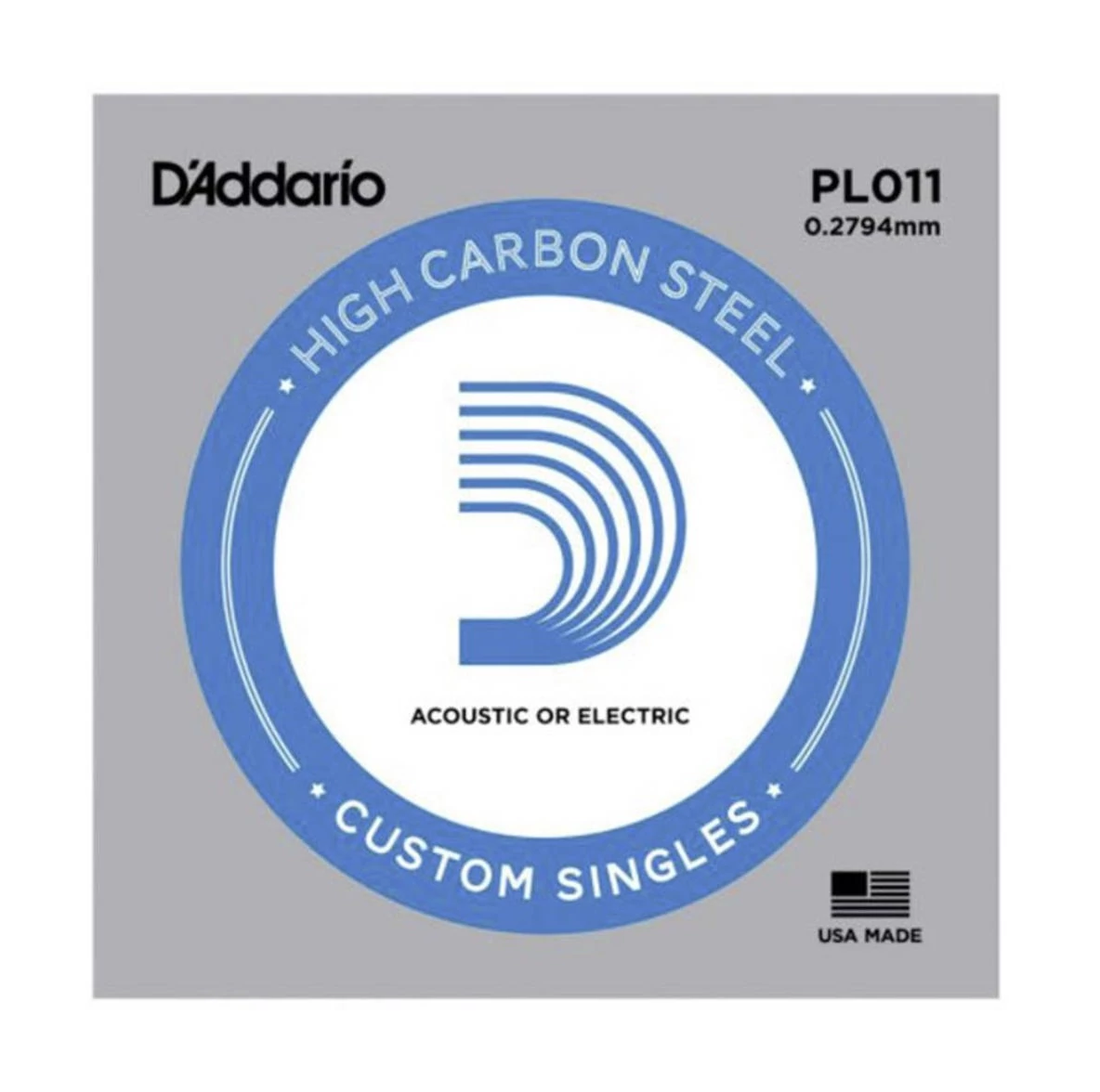 D'addario PL011 különálló elektromos - akusztikus gitárhúr