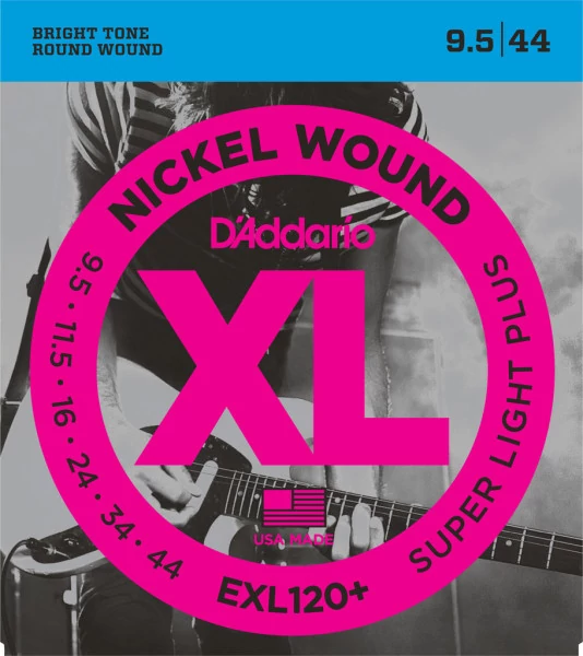 D’Addario EXL120 Plus Super Light 095-044 elektromos gitárhúr szett