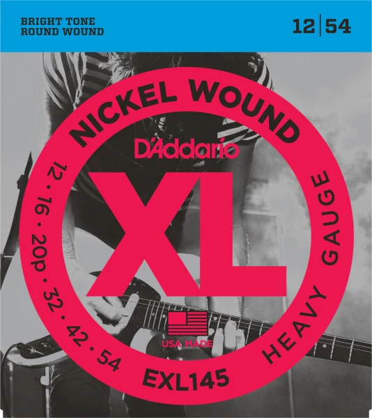 D’Addario EXL145 Heavy Gauge 012-054  elektromos gitárhúr szett