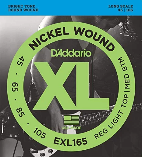 D’Addario EXL165 Medim 045-105 basszusgitár húr szett