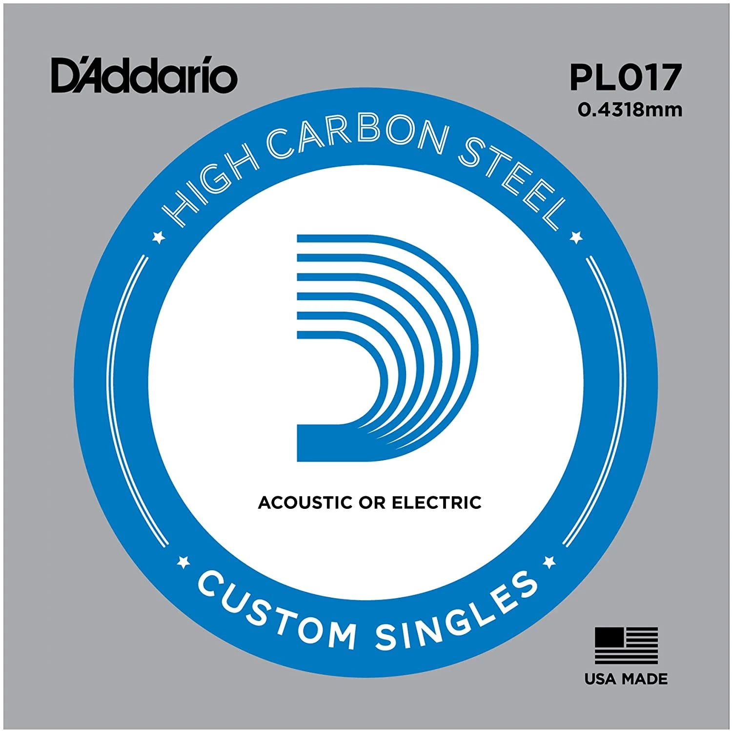 D'addario PL017 különálló elektromos - akusztikus gitárhúr