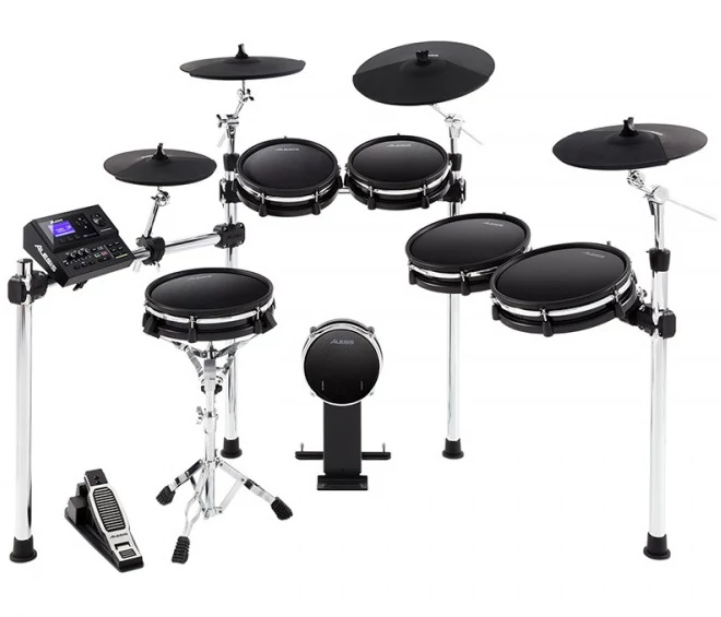 Alesis DM10 MKII Pro Kit Prémium 10-részes Elektronikus Dobszett Hálóbőr Felületekkel