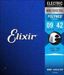 Elixir PolyWeb (12000) 9-42 Super Light elektromos húr szett