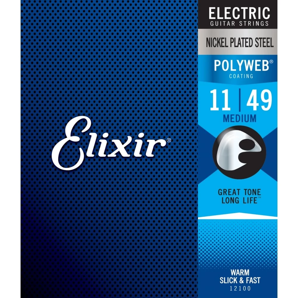 Elixir PolyWeb (12100) 11-49 Medium elektromos húr szett