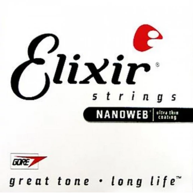 Elixir NanoWeb acél elektromos gitárhúr .026